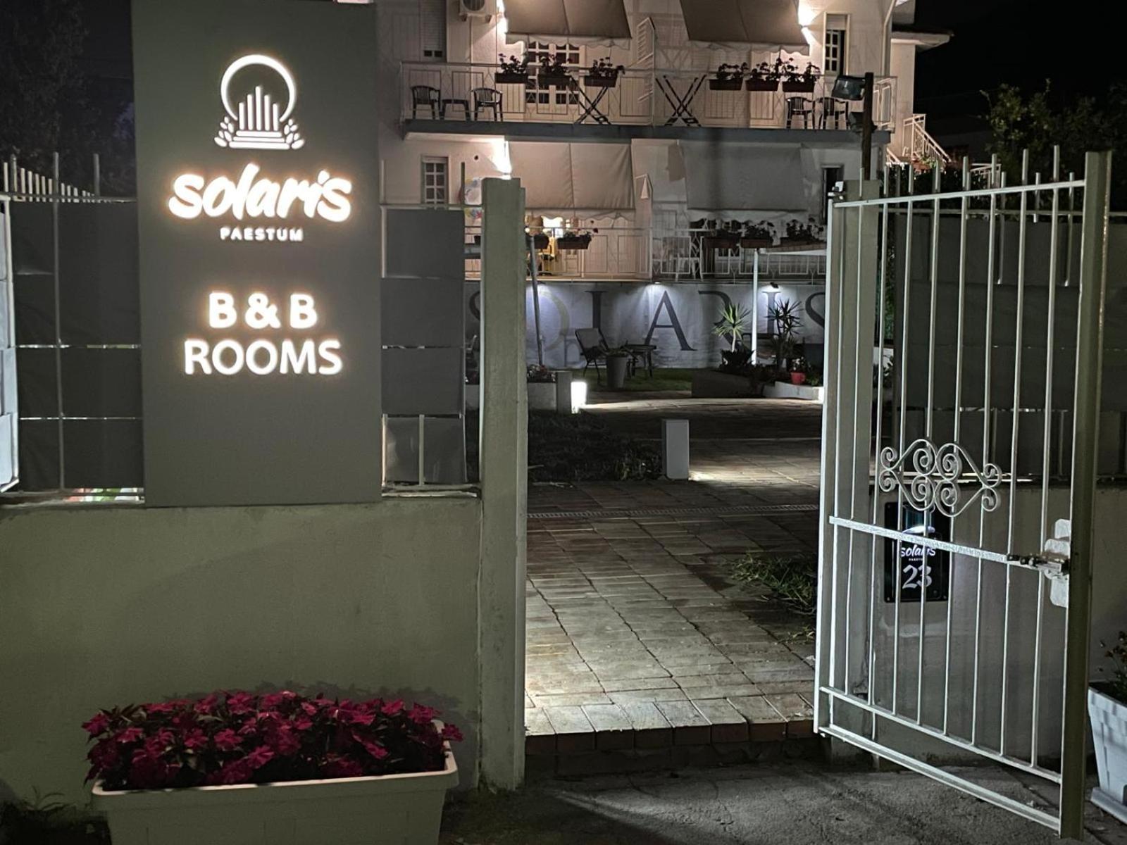 Bed and Breakfast Solaris Пестум Экстерьер фото